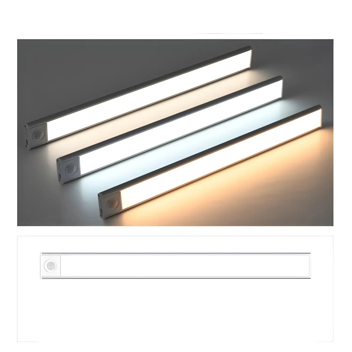 Thin Rechargeable Motion Sensor Light with Intelligent Features