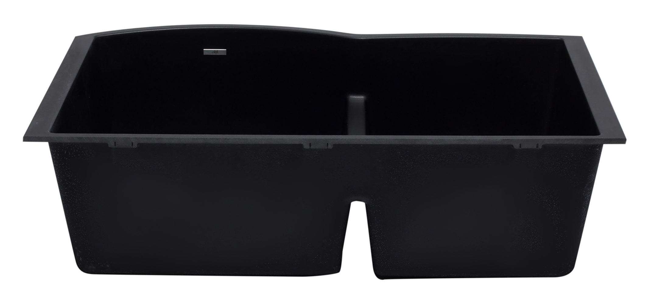 ALFI brand AB3320UM 33" Double Bowl Undermount Granite Composite Kitchen Sink