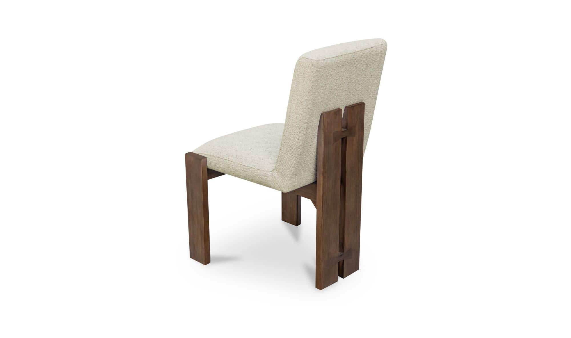 Moes Mia Dining Chair Beige-Set of Two TL-1030