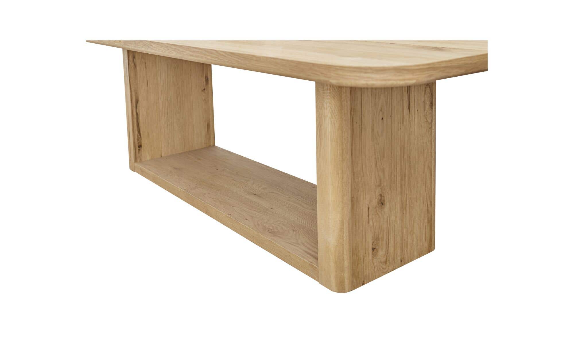 Moes Blake Dining Table Rustic Oak TL-1032