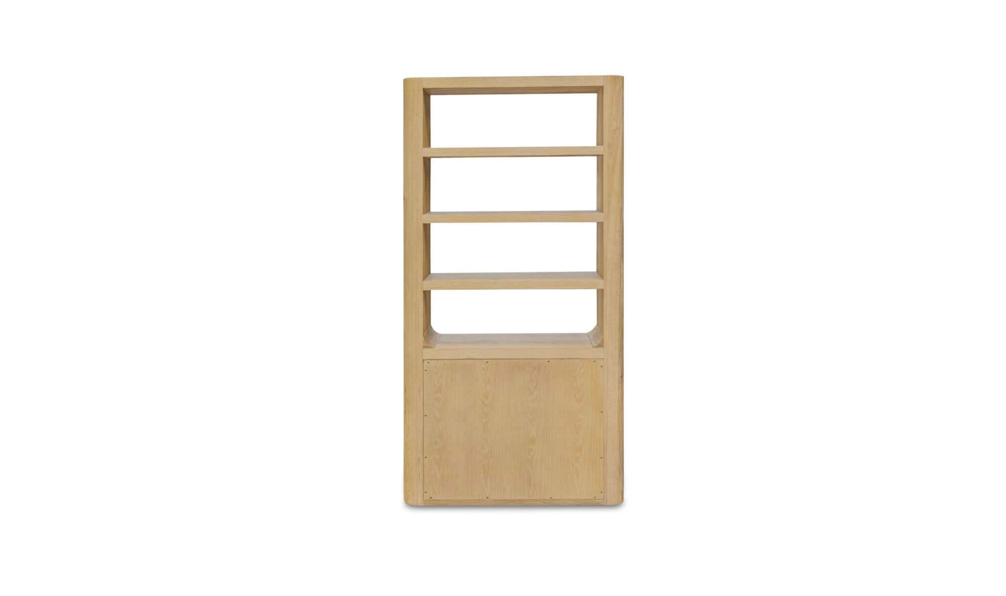 Moes Blake Tall Cabinet Rustic Oak Tl-1033