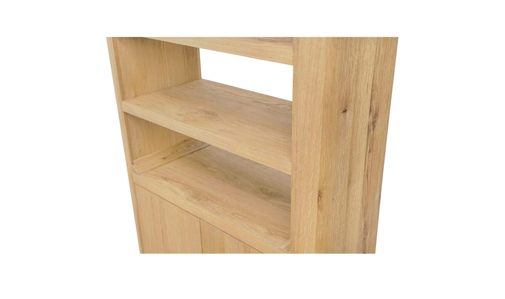 Moes Blake Tall Cabinet Rustic Oak Tl-1033