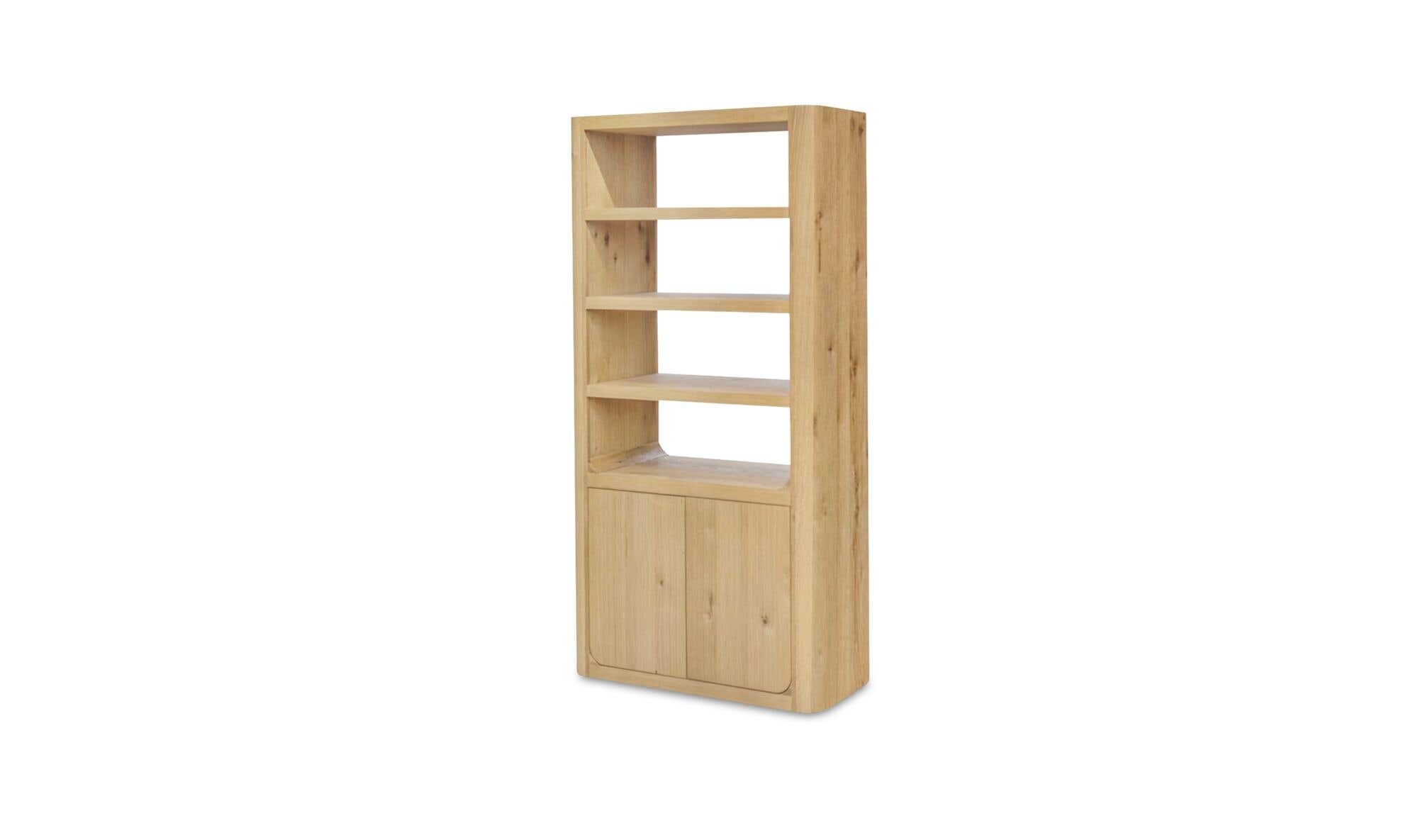 Moes Blake Tall Cabinet Rustic Oak Tl-1033