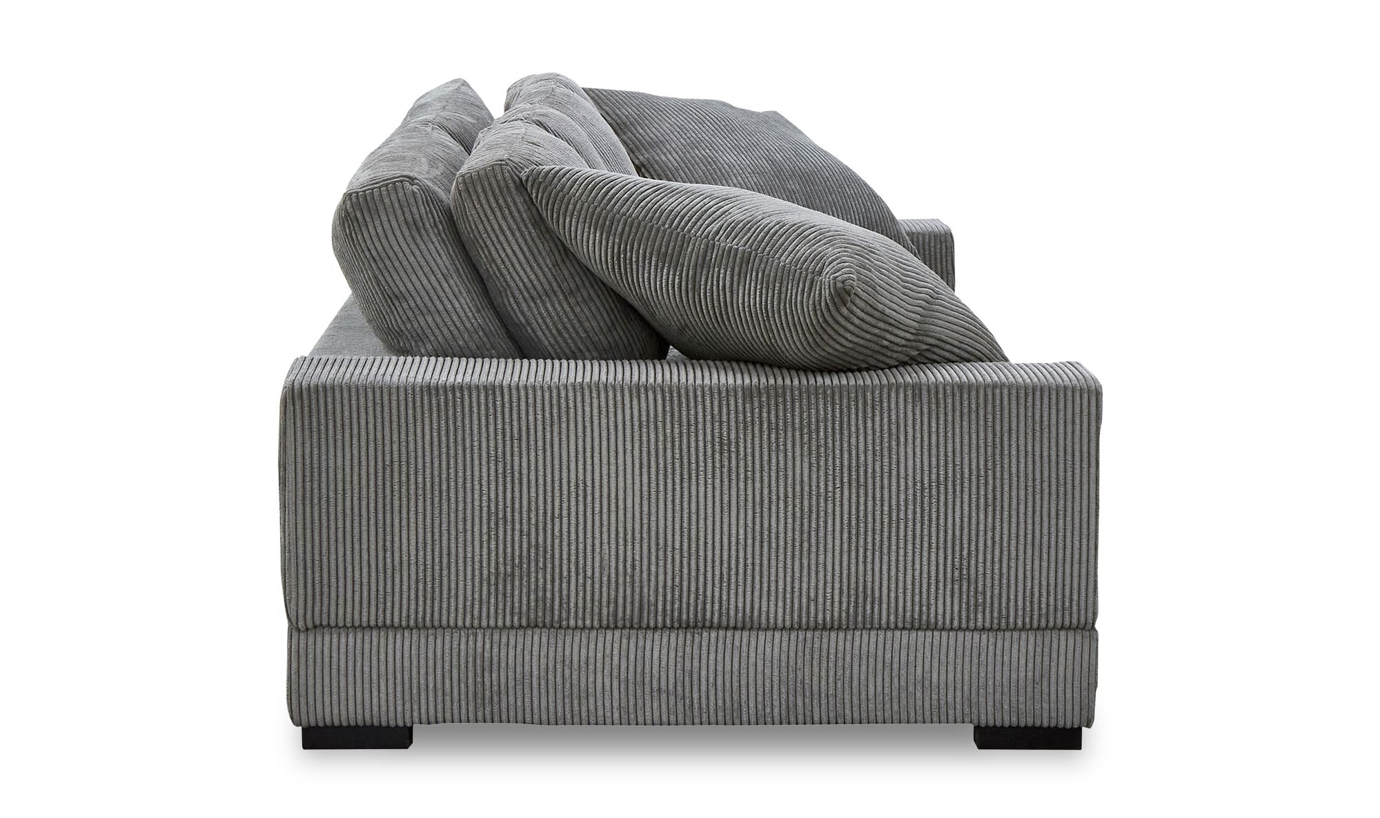 Moes Plunge Sofa Charcoal TN-1021