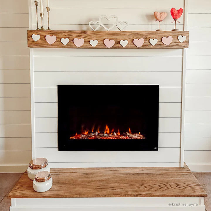 Touchstone The Forte® 40" Recessed Smart Electric Fireplace with Heat – 80006