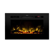 Touchstone Sideline® 28" Recessed Smart Electric Fireplace with Heat – 80028
