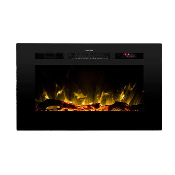 Touchstone Sideline® 28" Recessed Smart Electric Fireplace with Heat – 80028