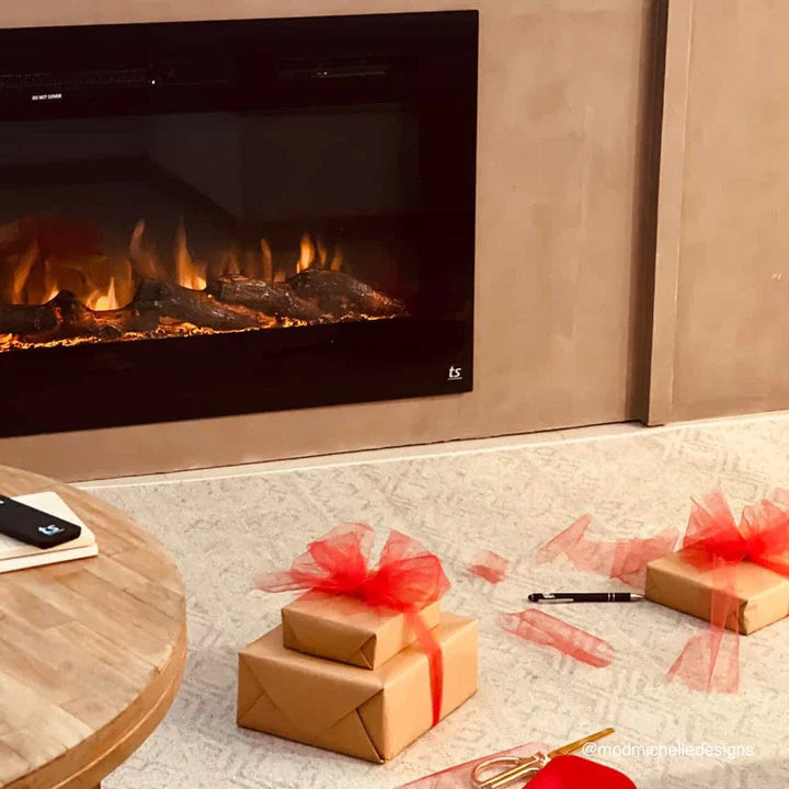 Touchstone Sideline® 45" Recessed Smart Electric Fireplace with Heat – 80025