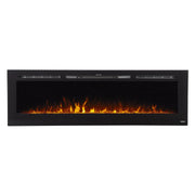Touchstone Sideline® 72″ Recessed Smart Electric Fireplace with Heat – 80015