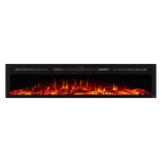 Touchstone Sideline® 84" Recessed Smart Electric Fireplace with Heat – 80043