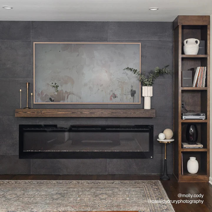 Touchstone Sideline® 84" Recessed Smart Electric Fireplace with Heat – 80043
