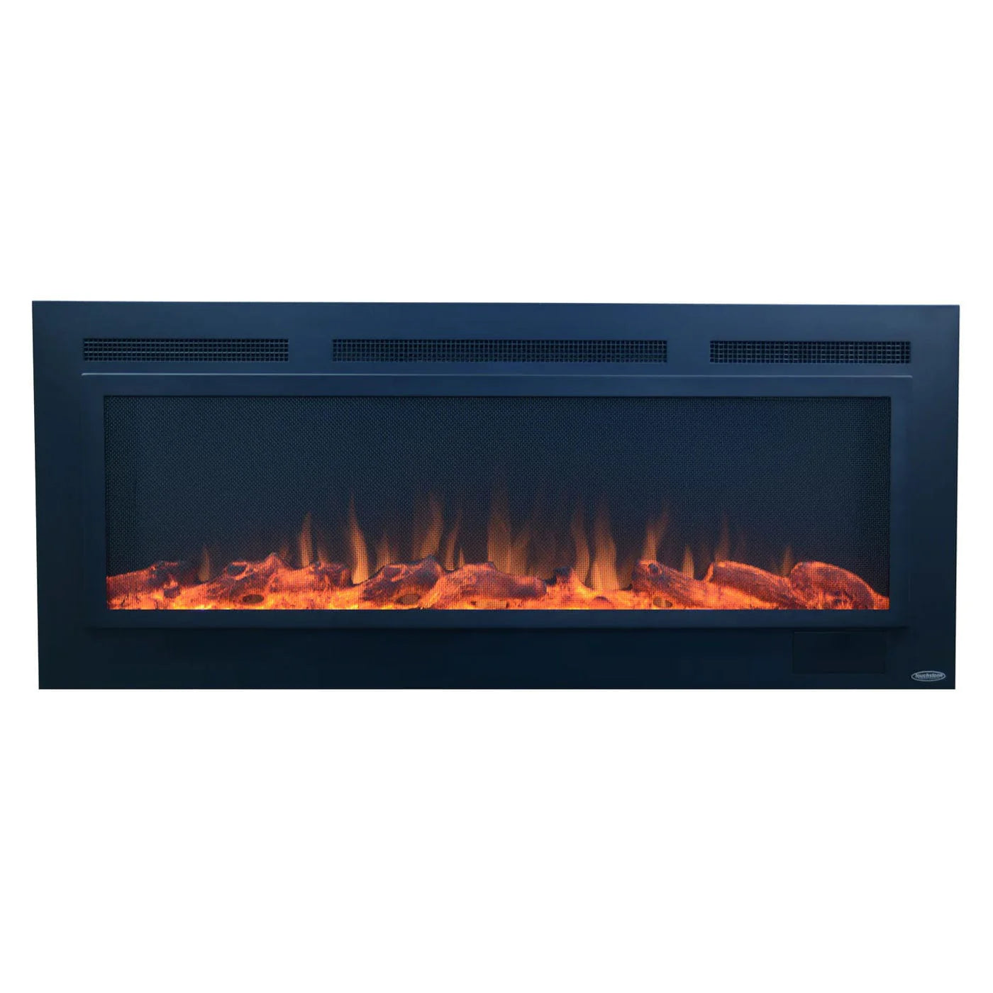 Touchstone Sideline Steel® 50" Recessed Electric Fireplace with Heat – 80013
