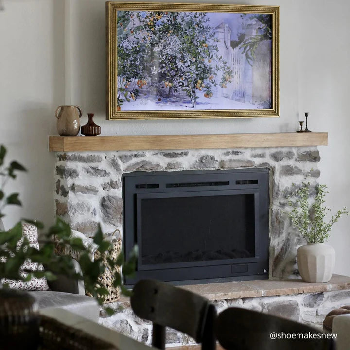 Touchstone Forte™ Steel Mesh Screen 40" Non-Reflective Recessed Electric Fireplace – 80048