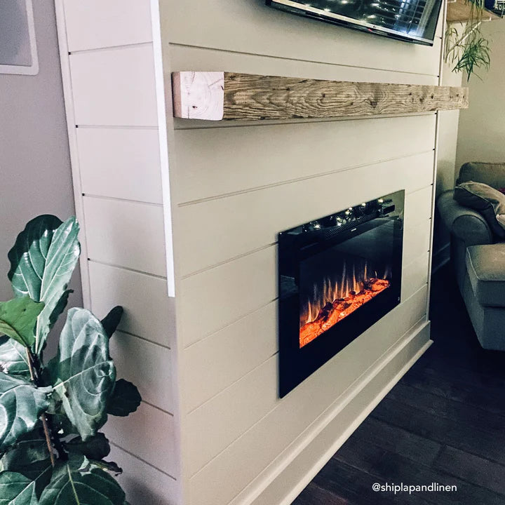 Touchstone Sideline® 40" Recessed Smart Electric Fireplace with Heat – 80027