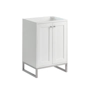 James Martin Chianti 24" Single Cabinet in Glossy White