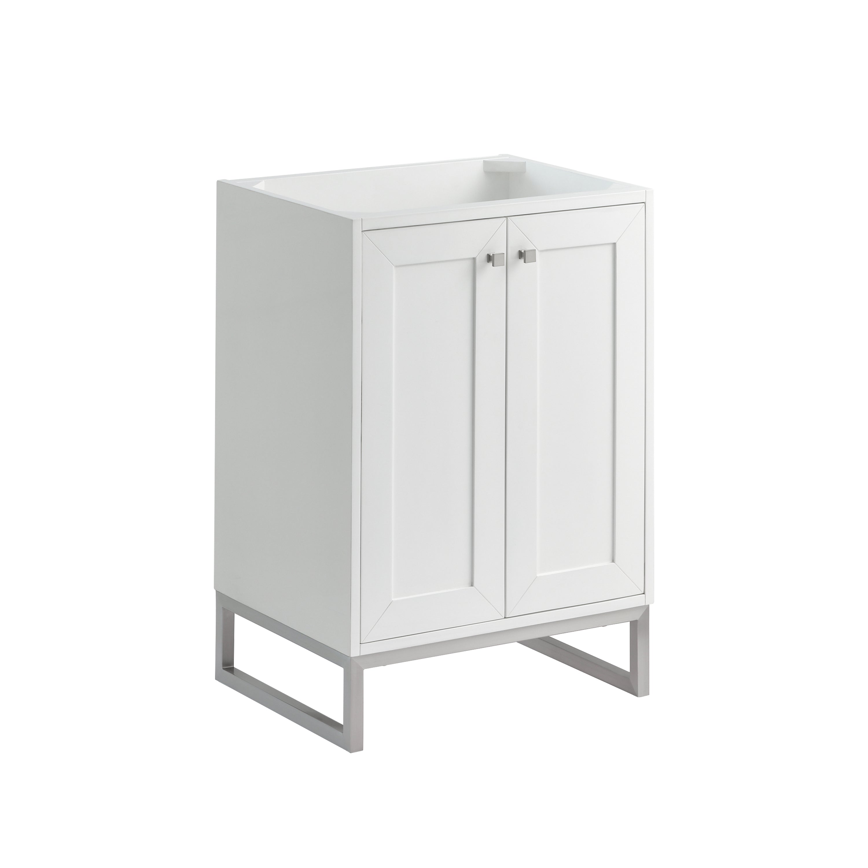 James Martin Chianti 24" Single Cabinet in Glossy White