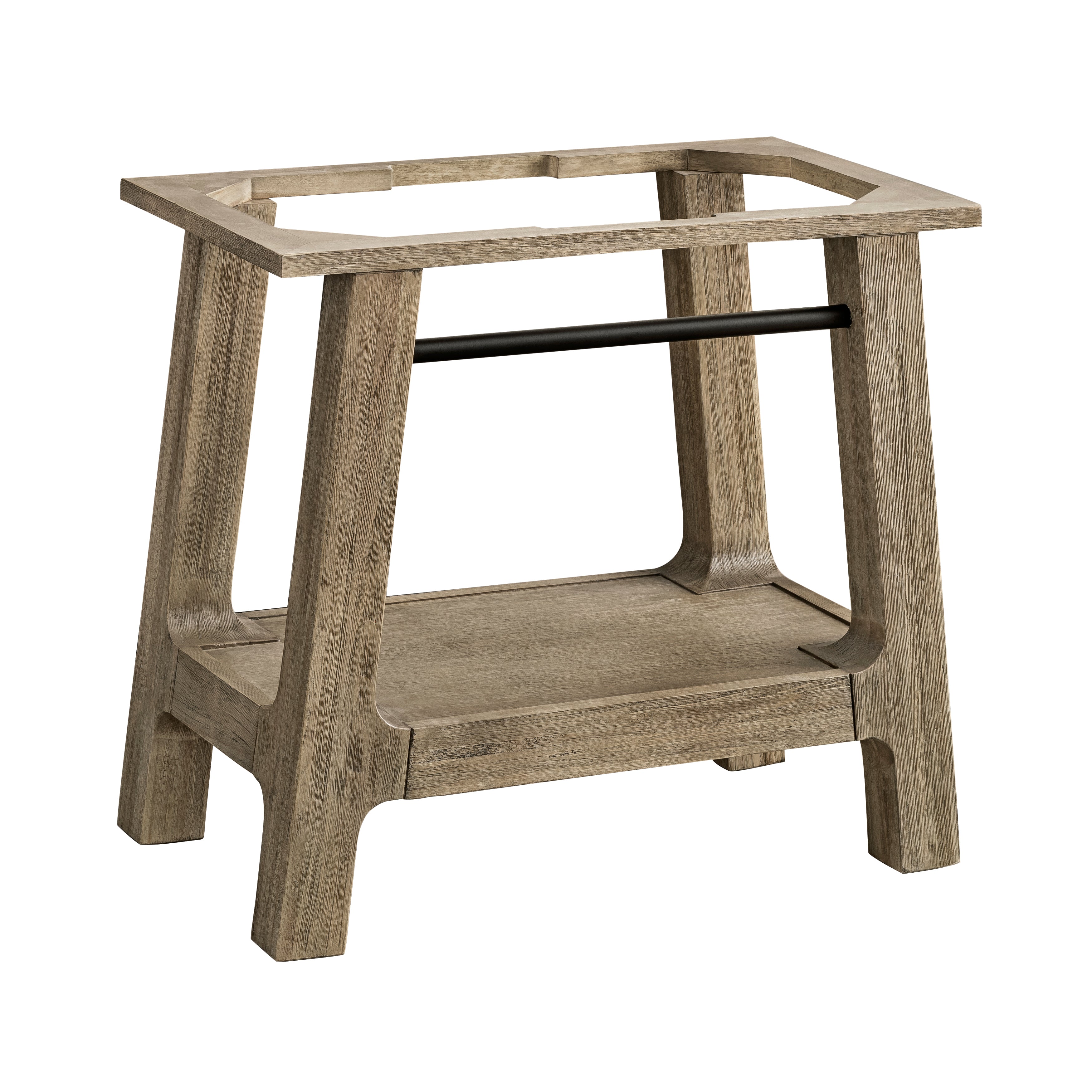 James Martin Auburn 31.5" Single Weathered Timber Sink Console
