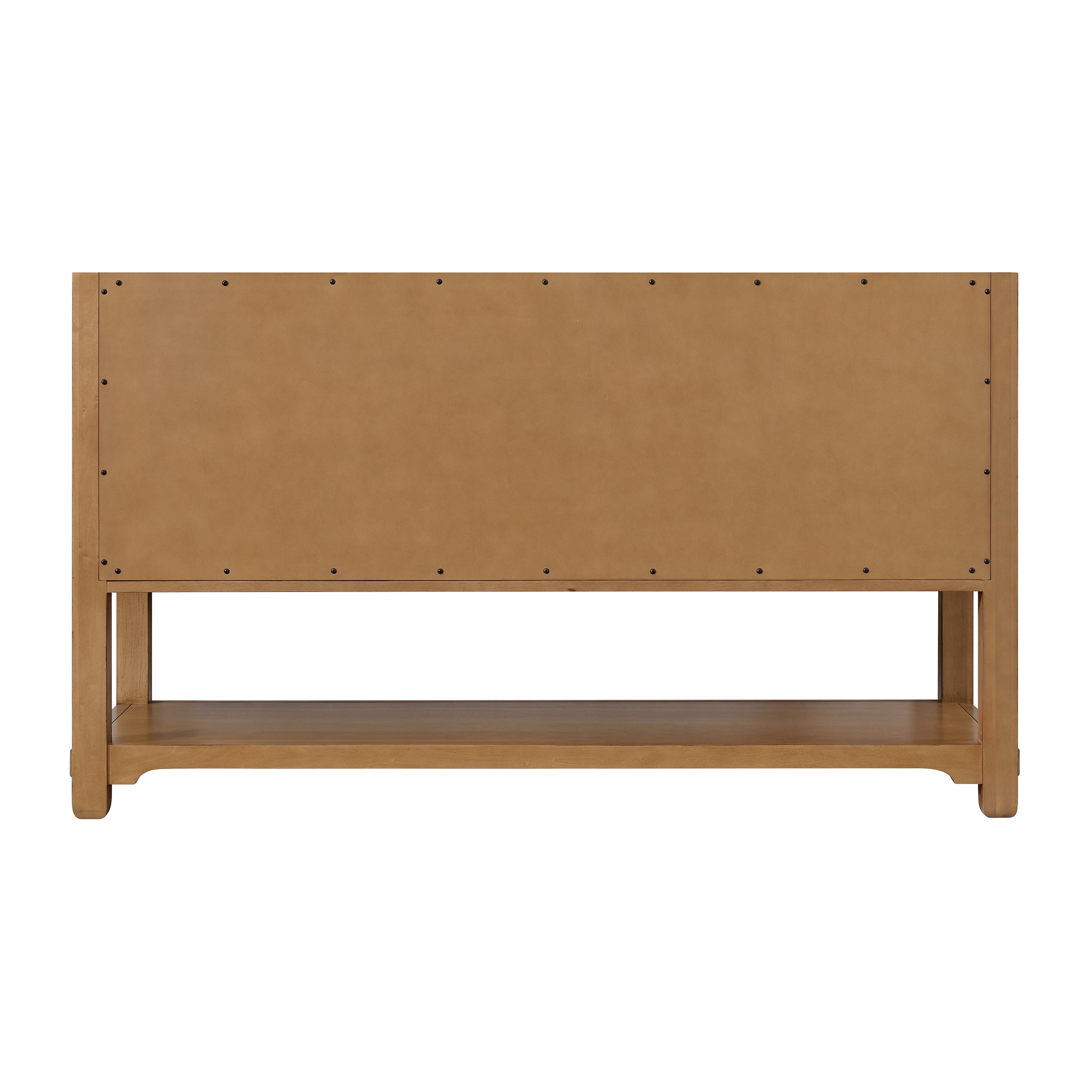 James Martin Malibu 60" Single Vanity in Amber Birch with 3cm Countertop and FreePower Wireless Charger