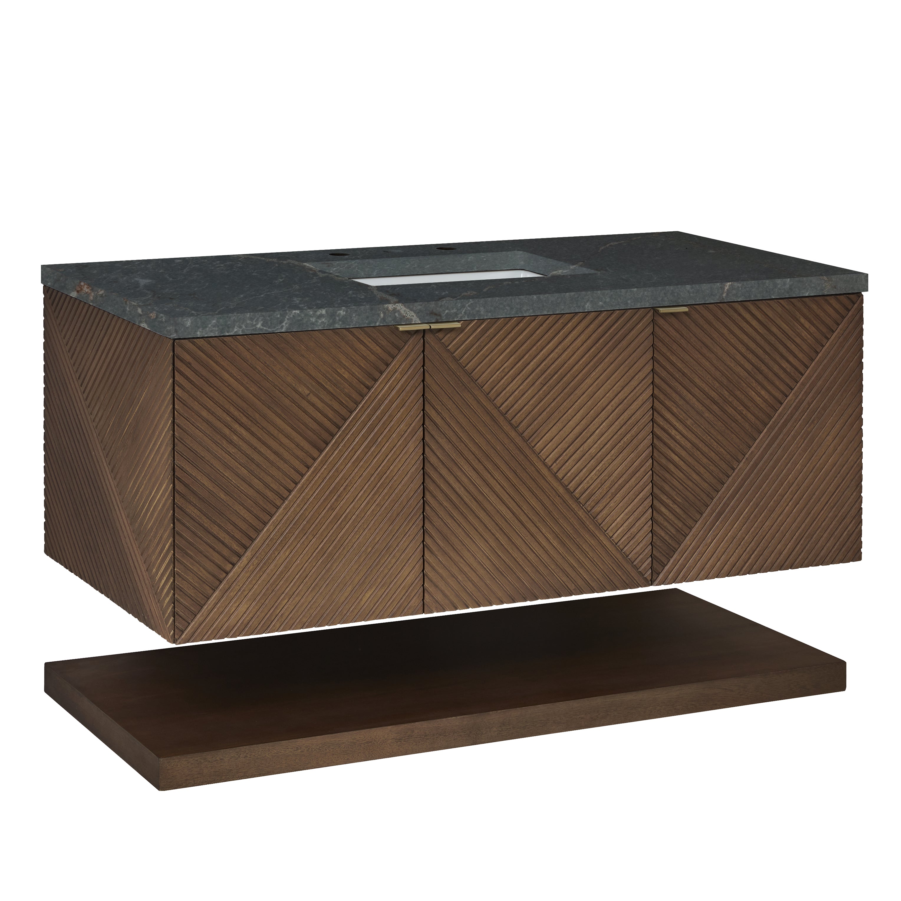 James Martin Marcello 48" Single Vanity in Chestnut with 3cm Countertop
