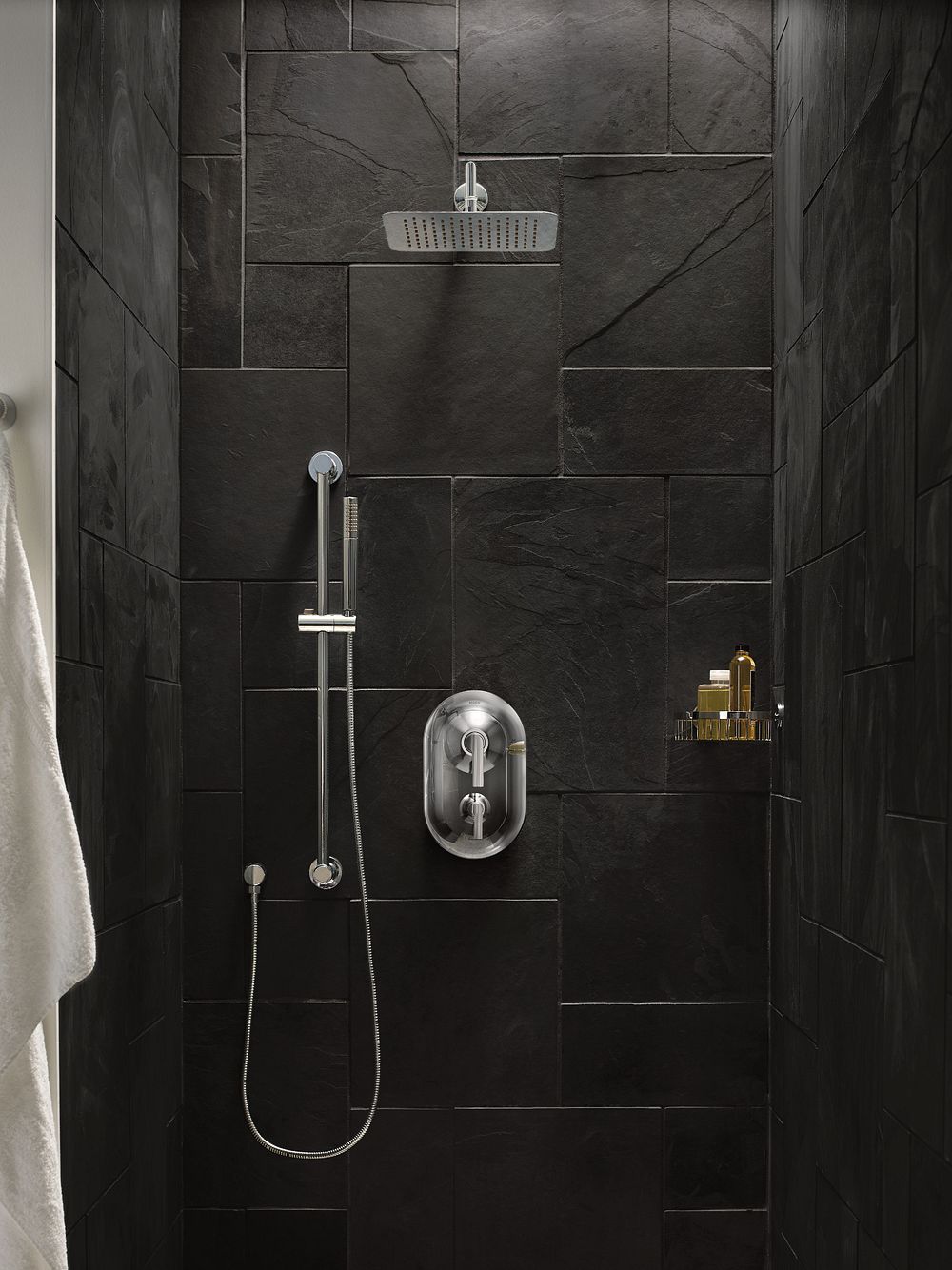 Doux Posi-Temp(R) with diverter valve trim