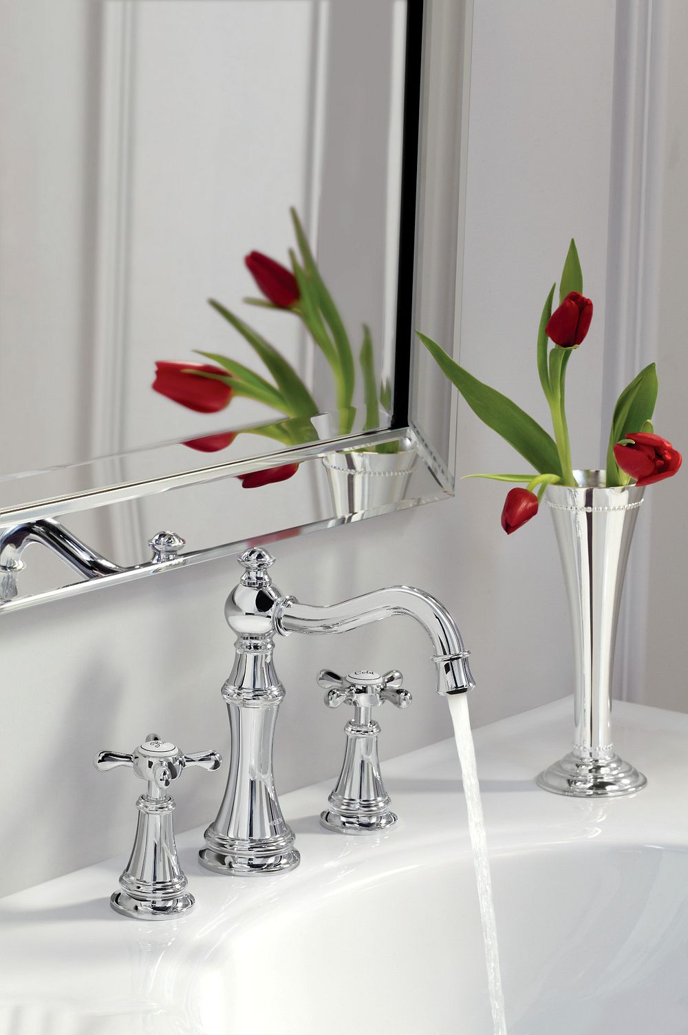 Weymouth Two-Handle High Arc Bathroom Faucet