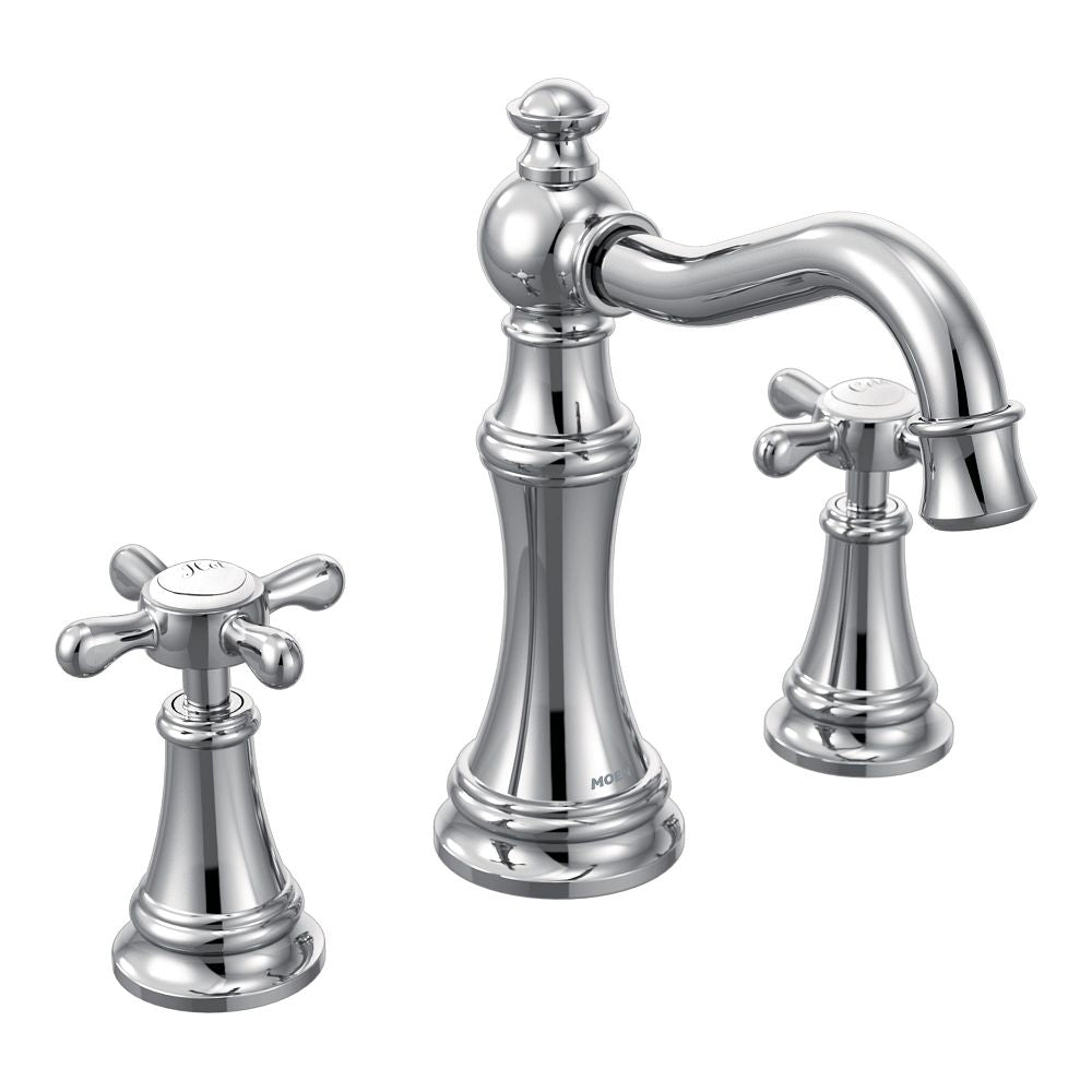Weymouth Two-Handle High Arc Bathroom Faucet