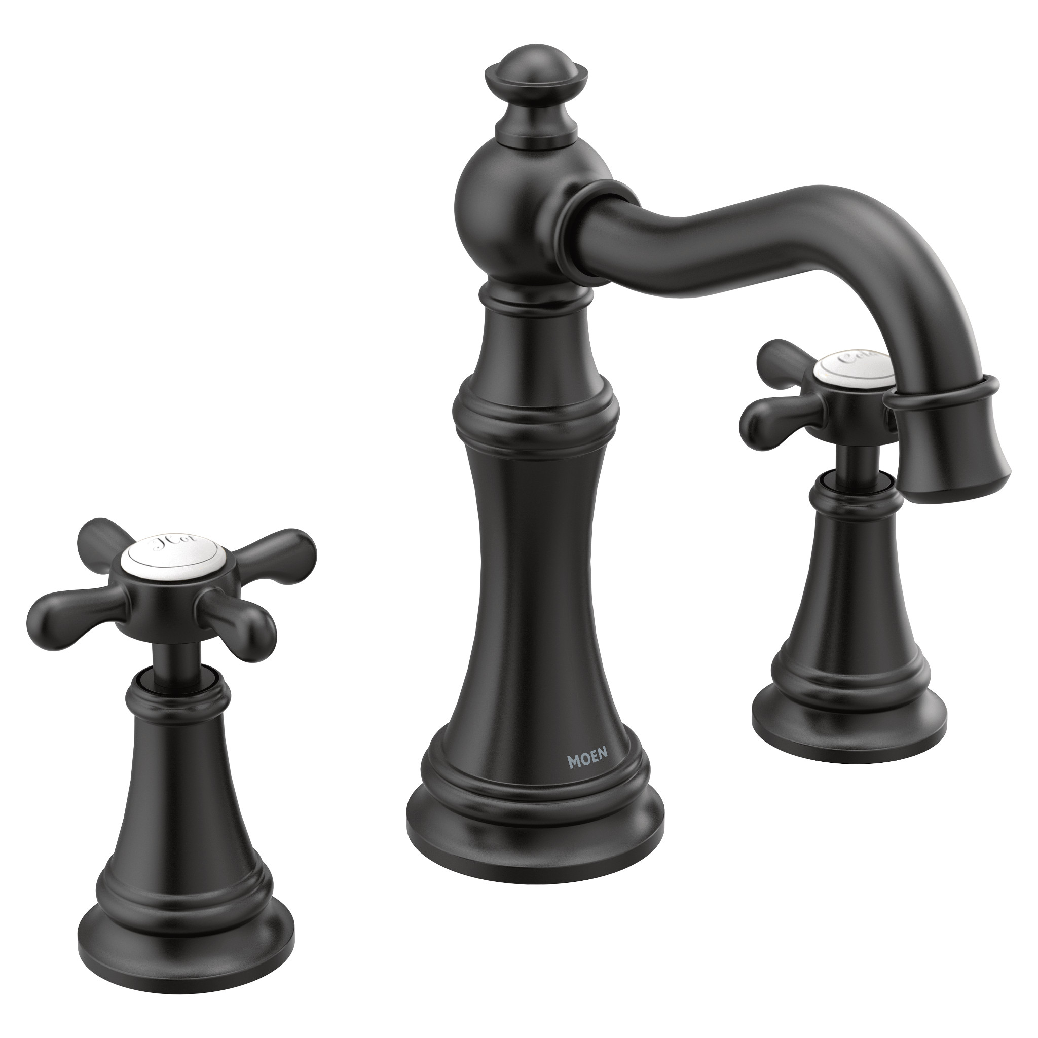 Moen TVS42114 Weymouth Chrome two-handle high arc bathroom faucet