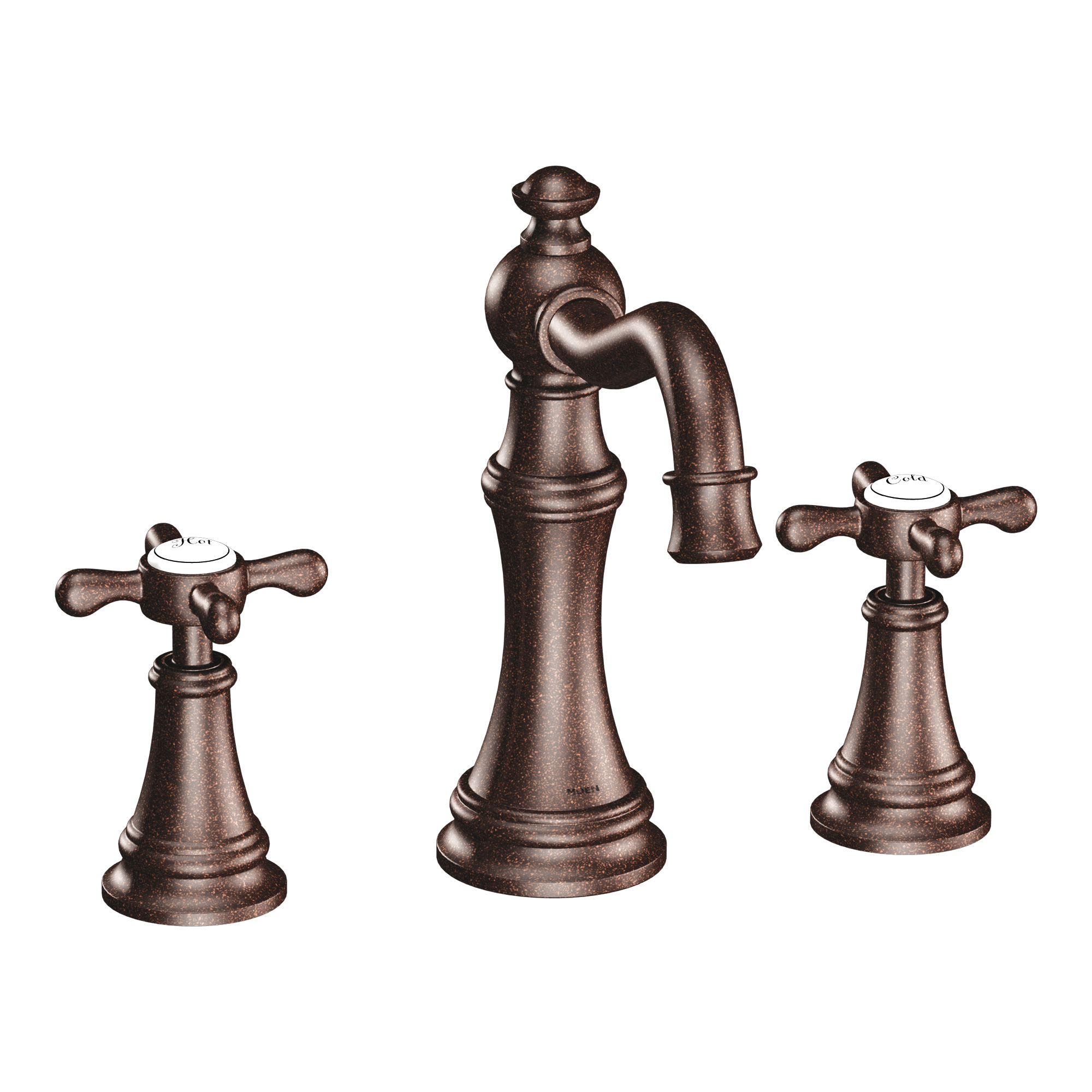 Moen TVS42114 Weymouth Chrome two-handle high arc bathroom faucet