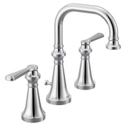 Colinet two-handle high arc bathroom faucet