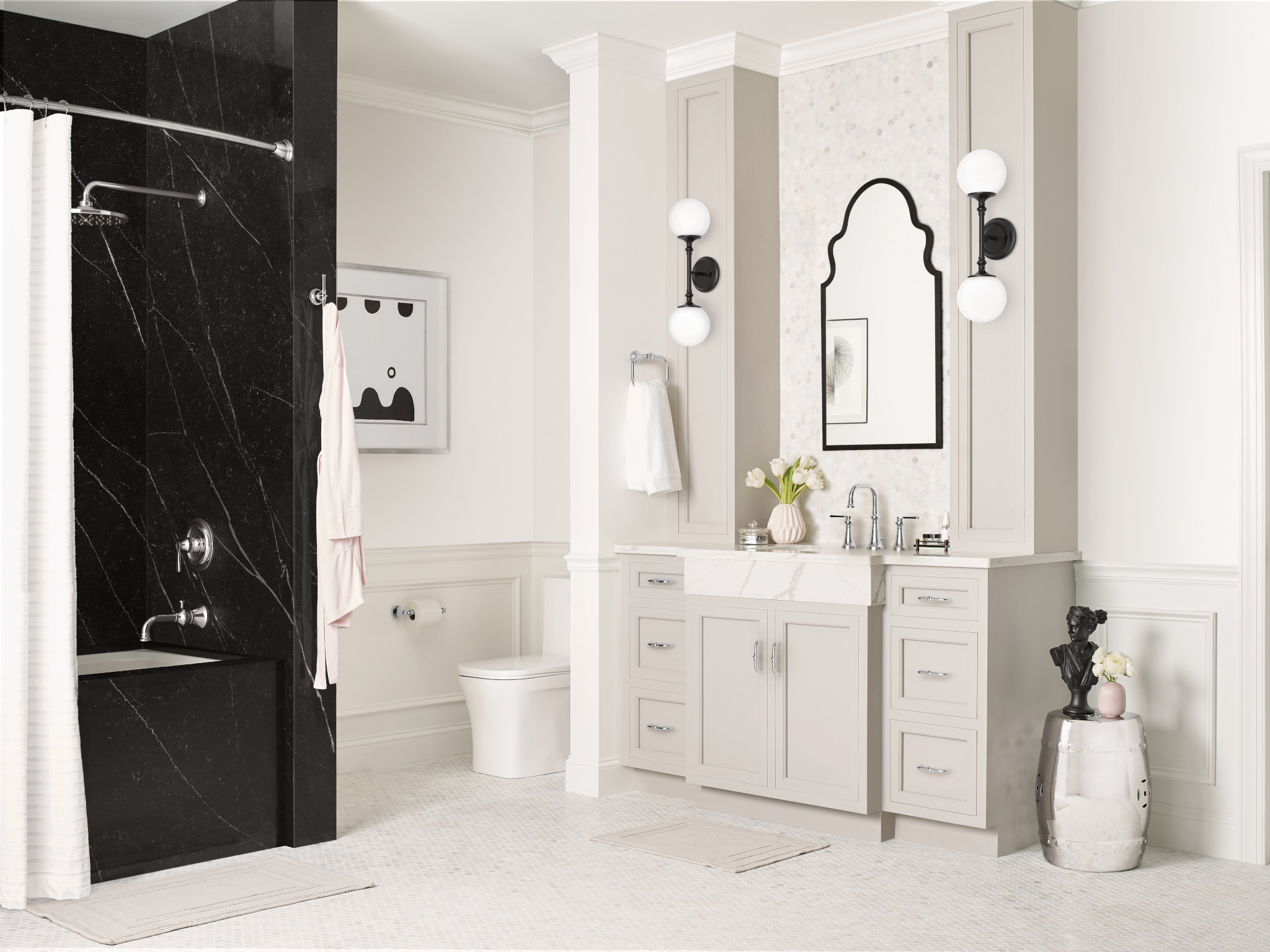 Moen YB0586 Colinet Towel Ring