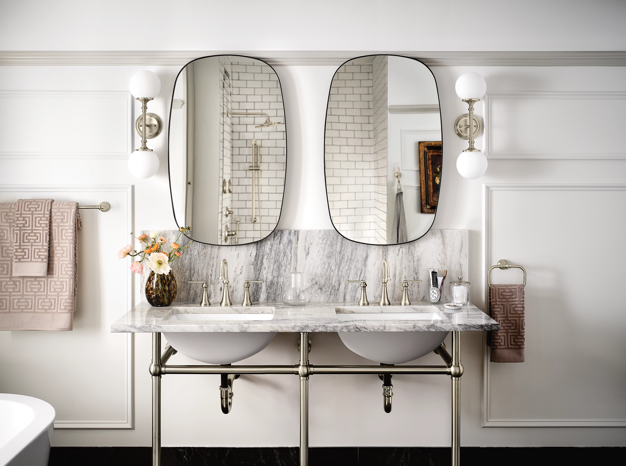 Moen YB0586 Colinet Towel Ring