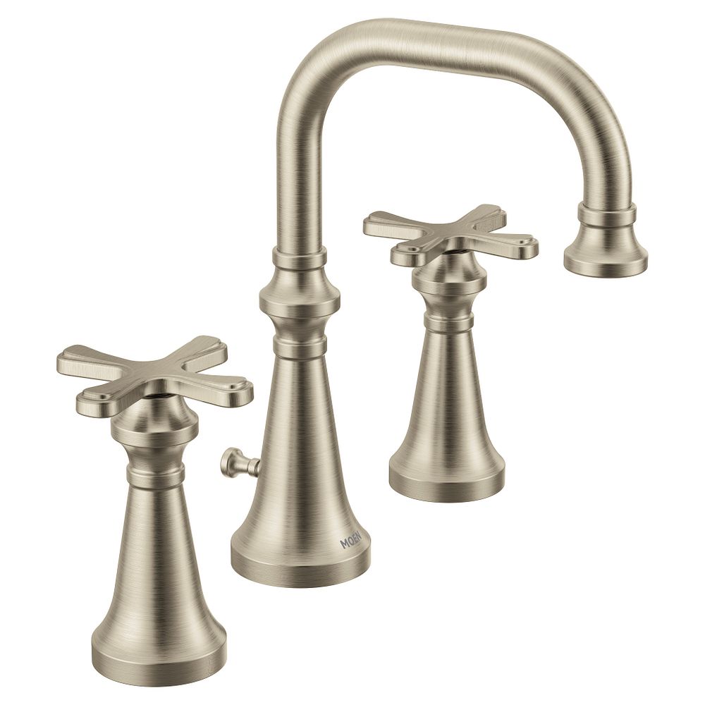 Colinet two-handle high arc bathroom faucet