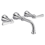 Colinet two-handle wall mount bathroom faucet