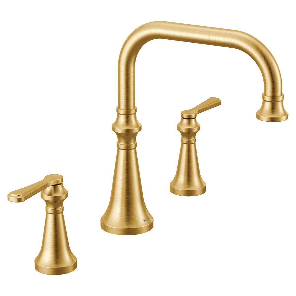 Colinet two-handle high arc roman tub faucet