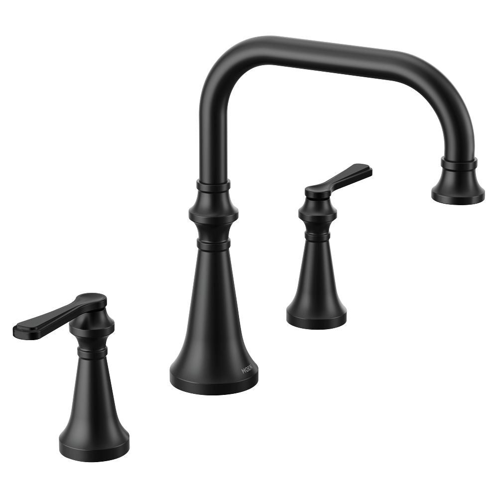 Colinet two-handle high arc roman tub faucet