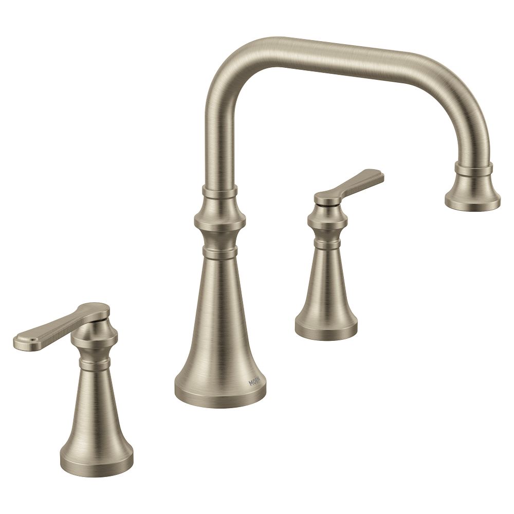 Colinet two-handle high arc roman tub faucet