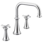 Colinet two-handle high arc roman tub faucet