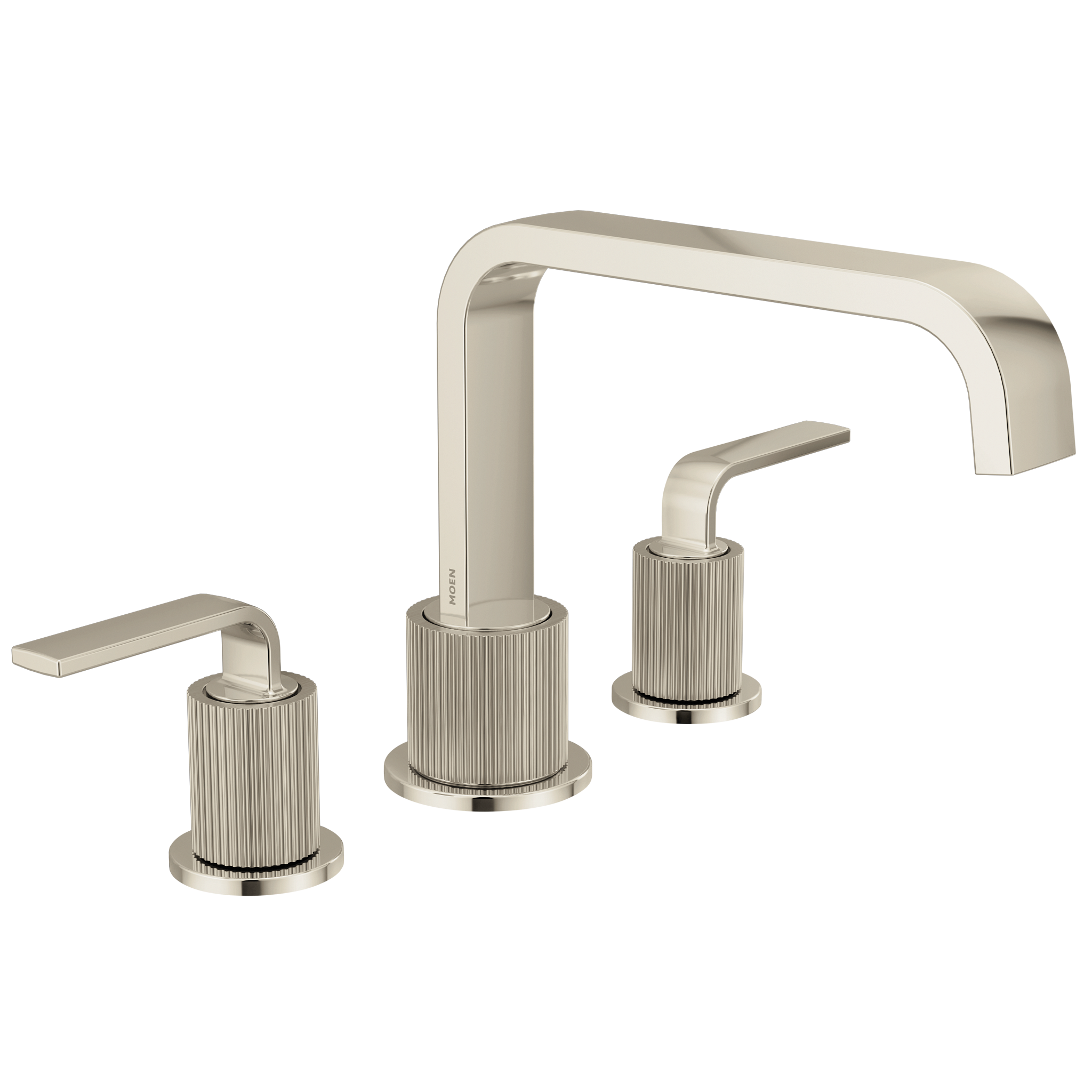 Moen TS578 Cambium Chrome two-handle high arc roman tub faucet