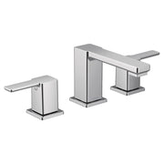 90 Degree Two-Handle Low Arc Bathroom Faucet