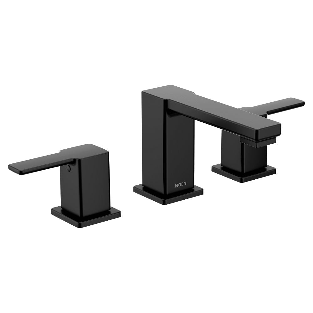 90 Degree Two-Handle Low Arc Bathroom Faucet