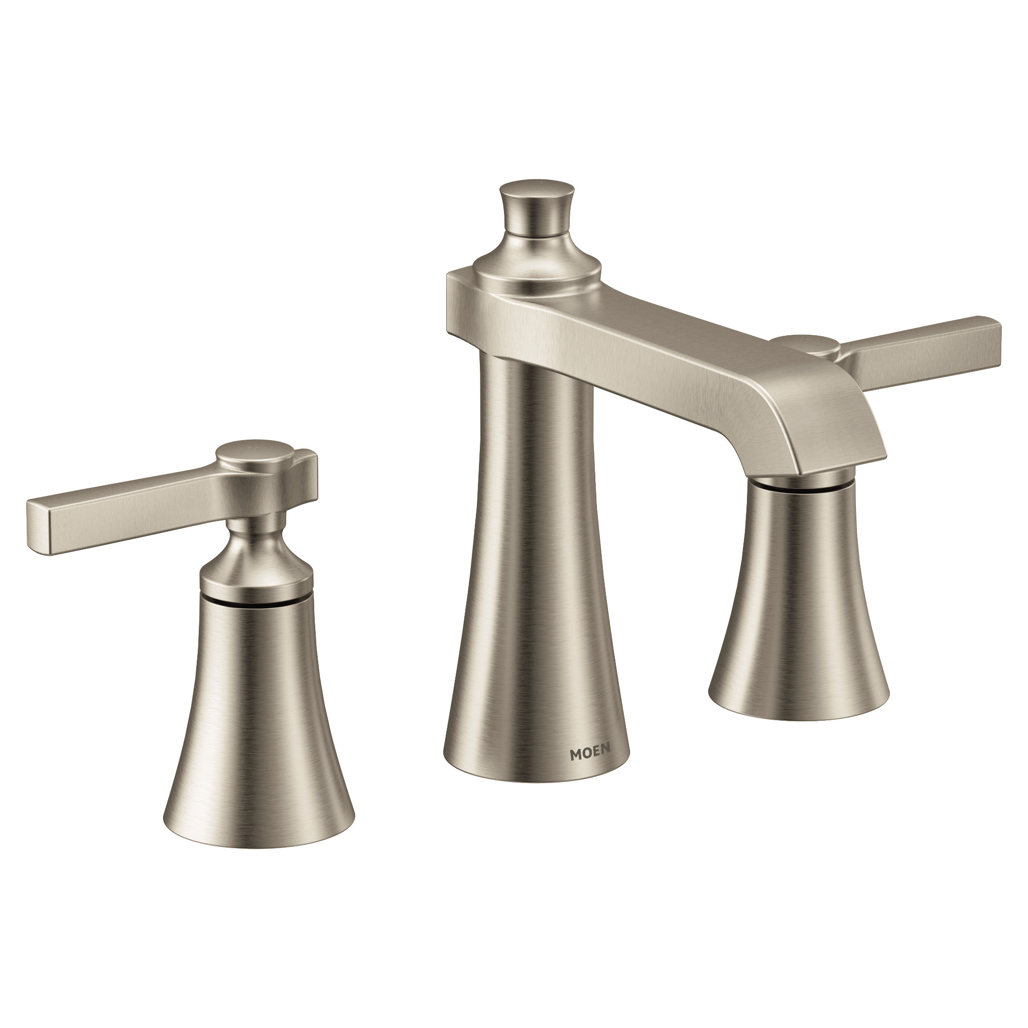 Moen TVS6984 Flara Chrome two-handle high arc bathroom faucet