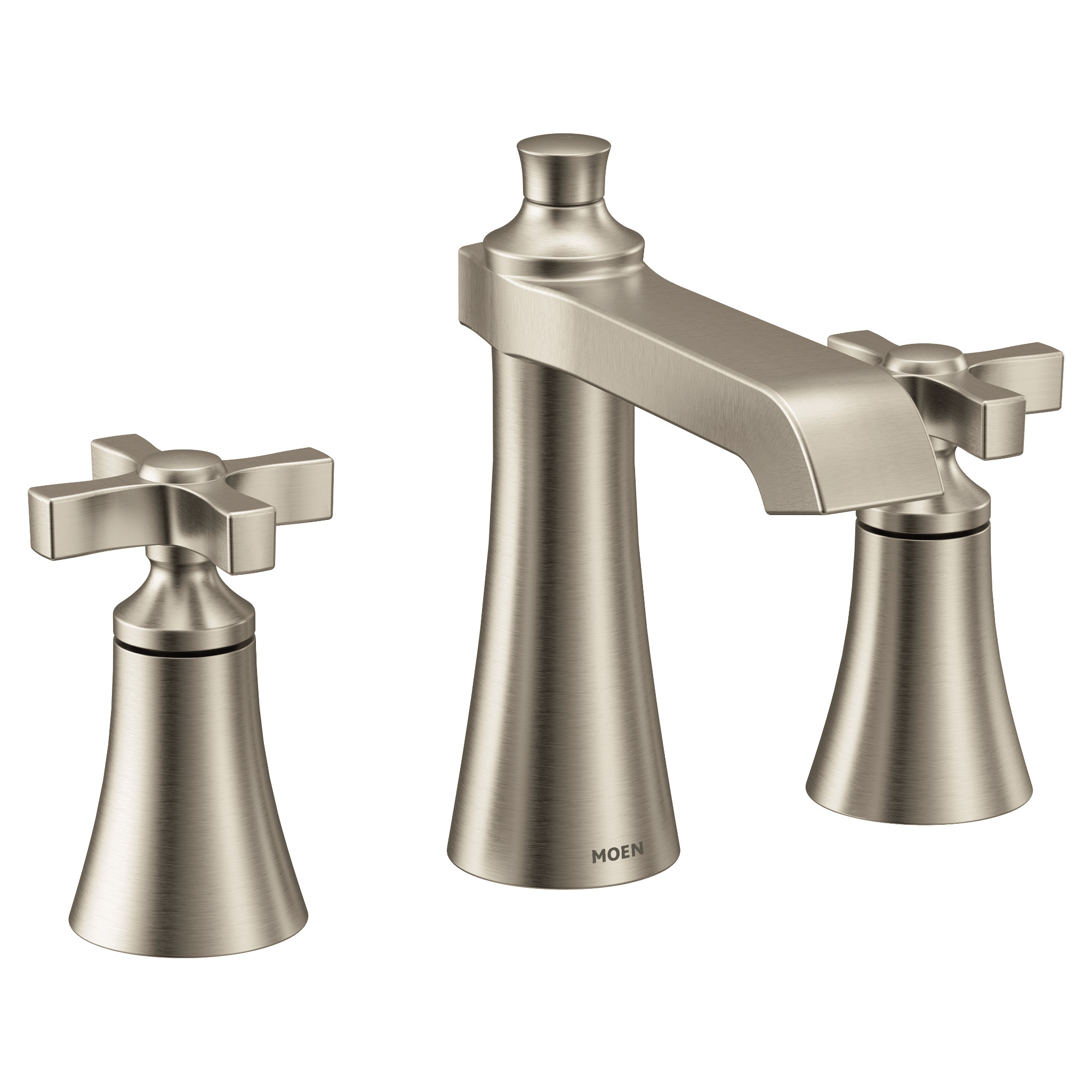 Moen TVS6985 Flara Chrome two-handle high arc bathroom faucet