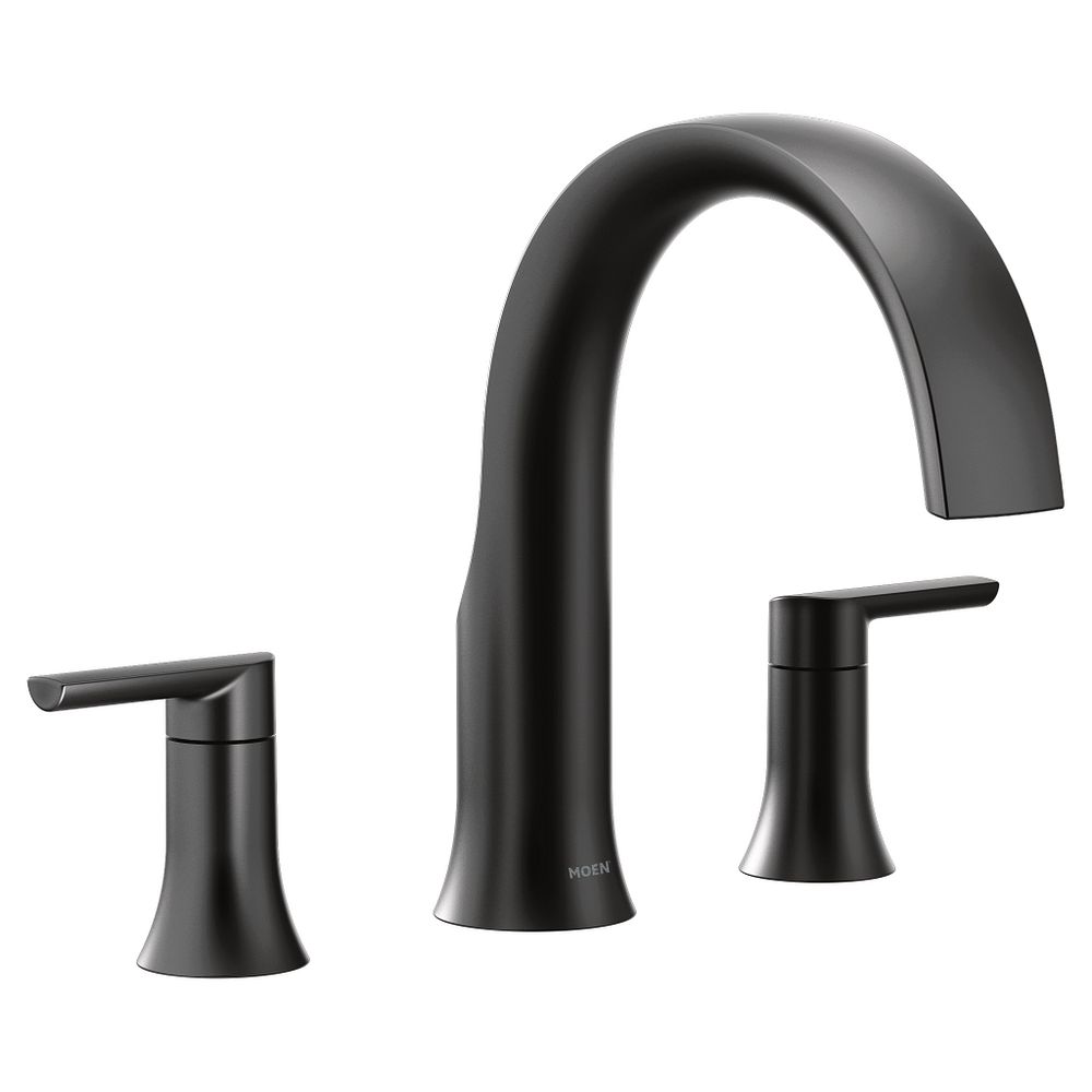 Doux Two-Handle Non-Diverter Roman Tub Faucet