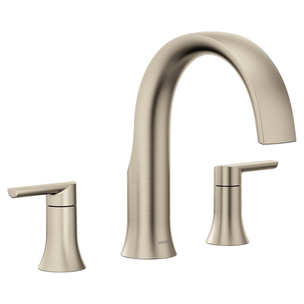 Doux Two-Handle Non-Diverter Roman Tub Faucet