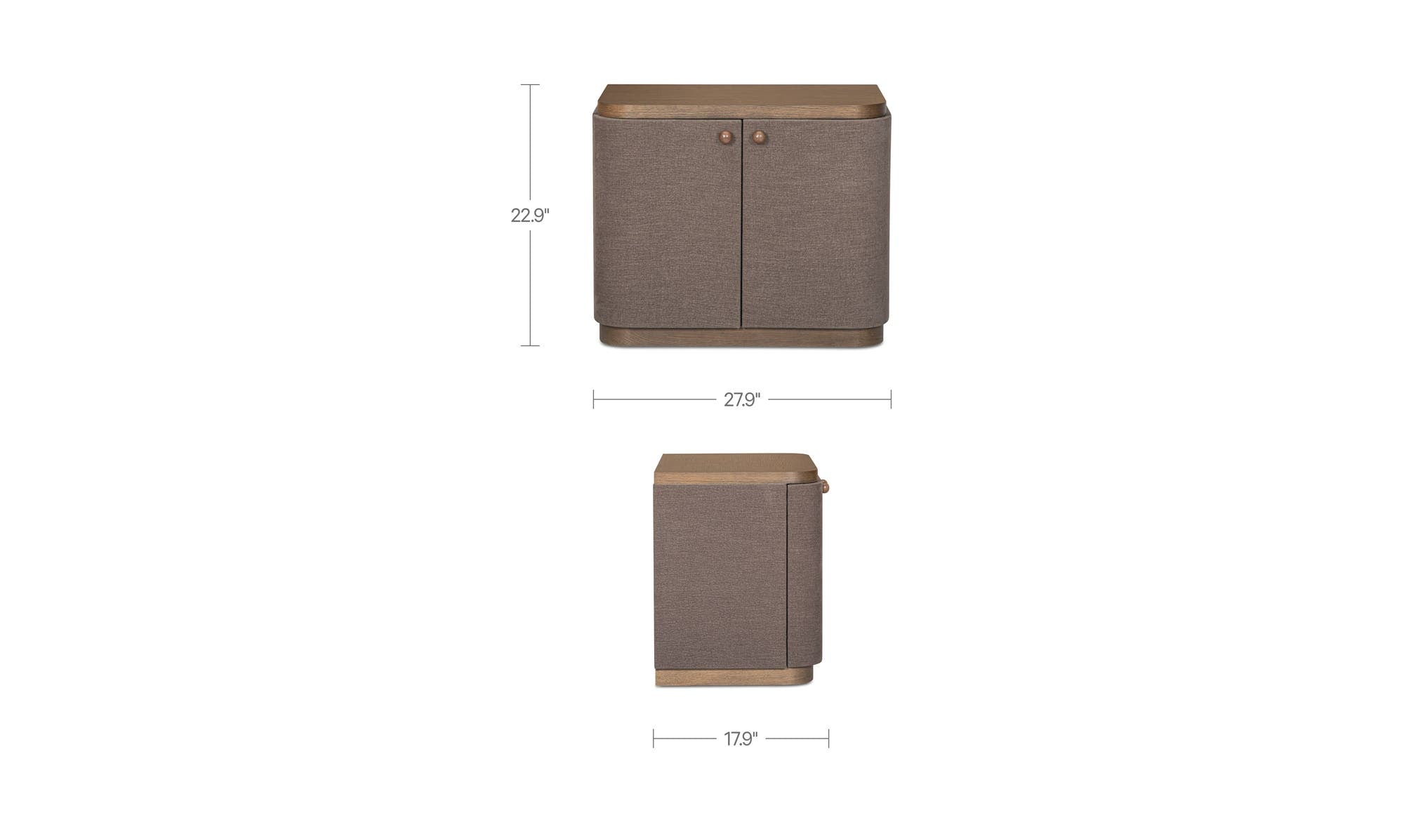 Moes Simone Nightstand TU-1002
