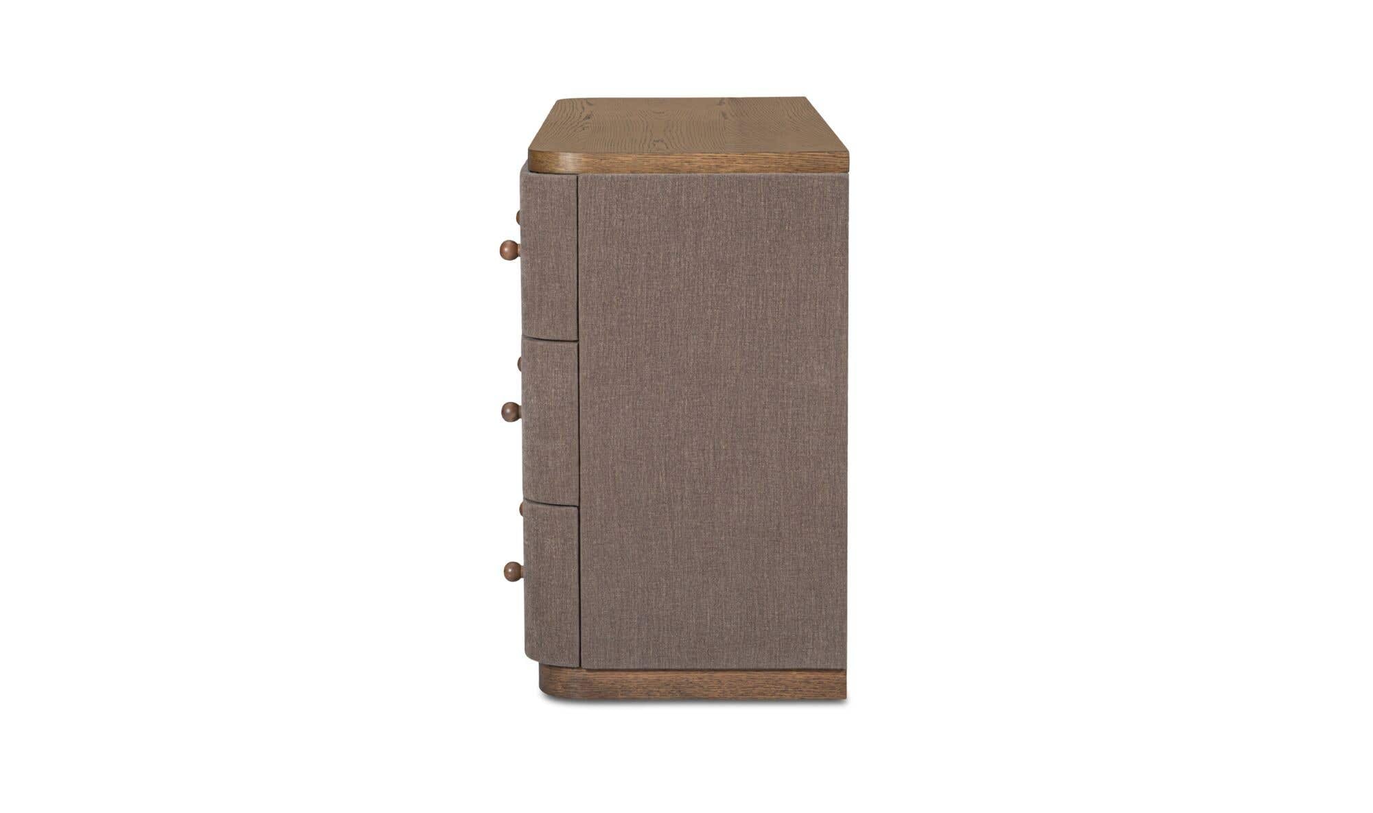 Moes Simone 6 Drawer Dresser Brown TU-1003