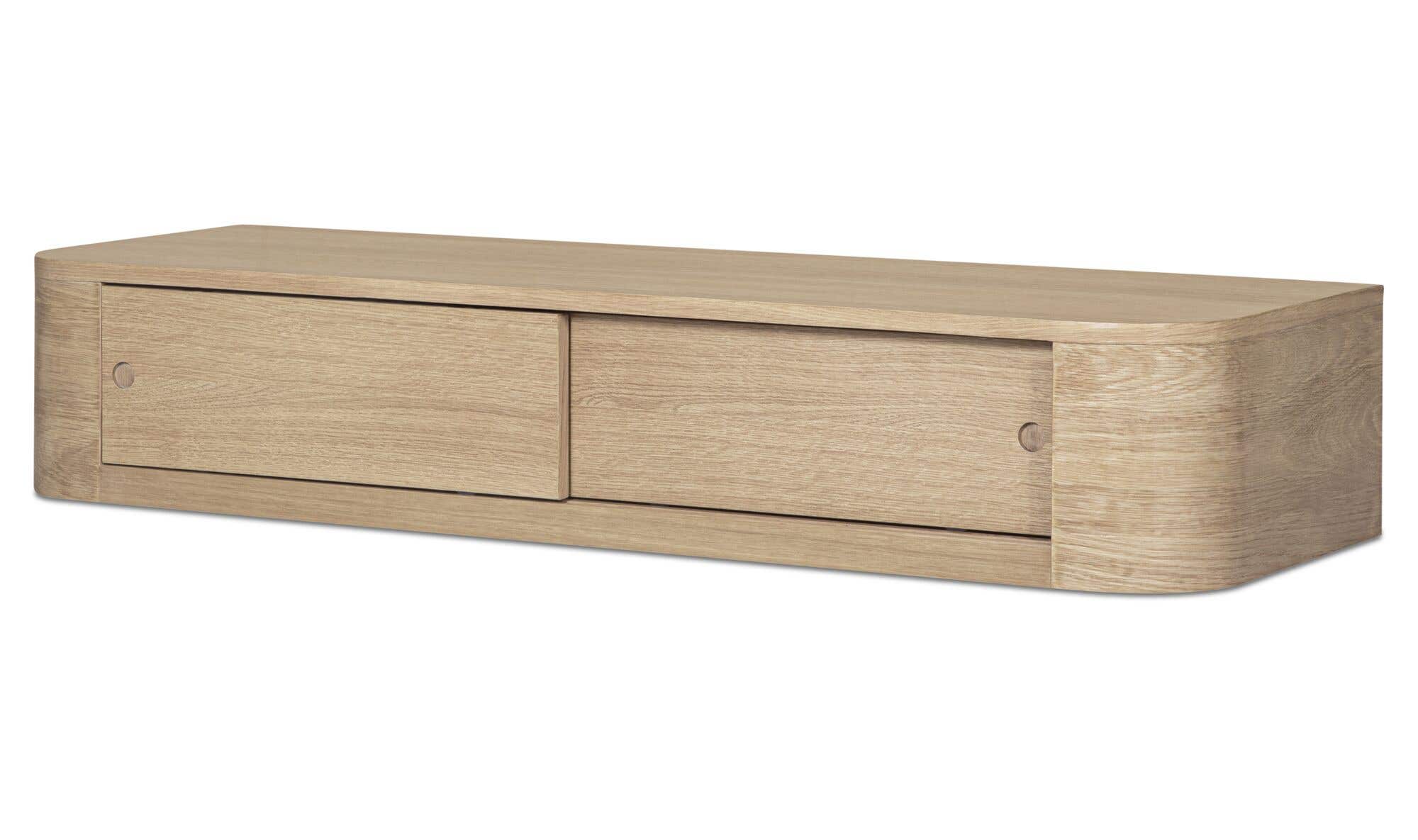 Moes Round Off Floating Console Table TU-1006