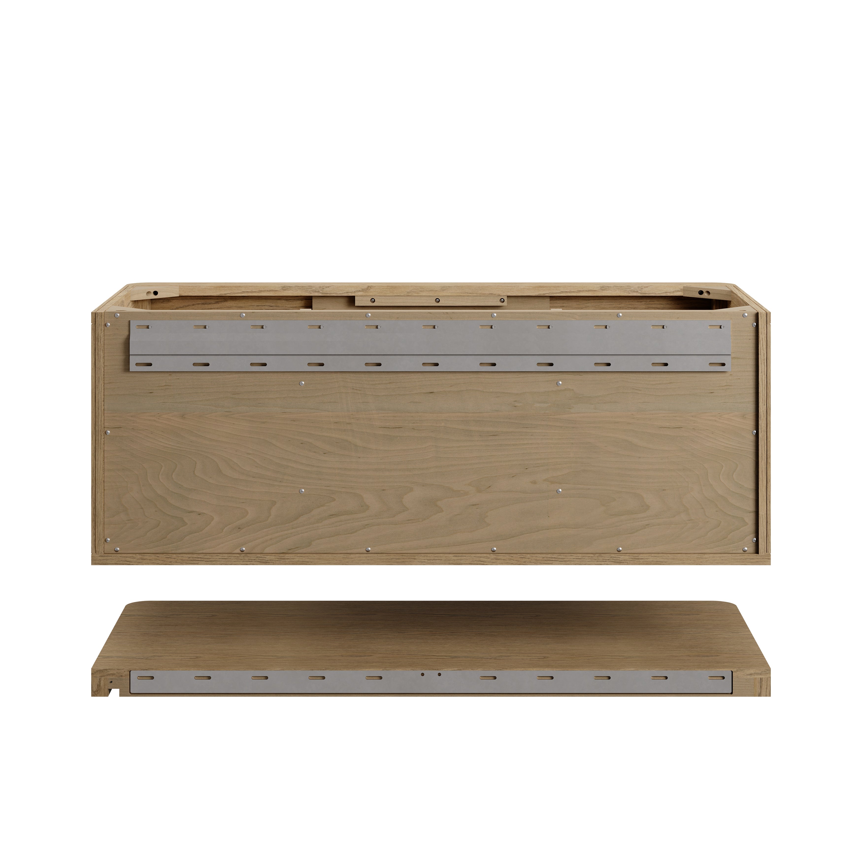 James Martin Allamari 48" Single Vanity in Dune Mist with 3cm Countertop