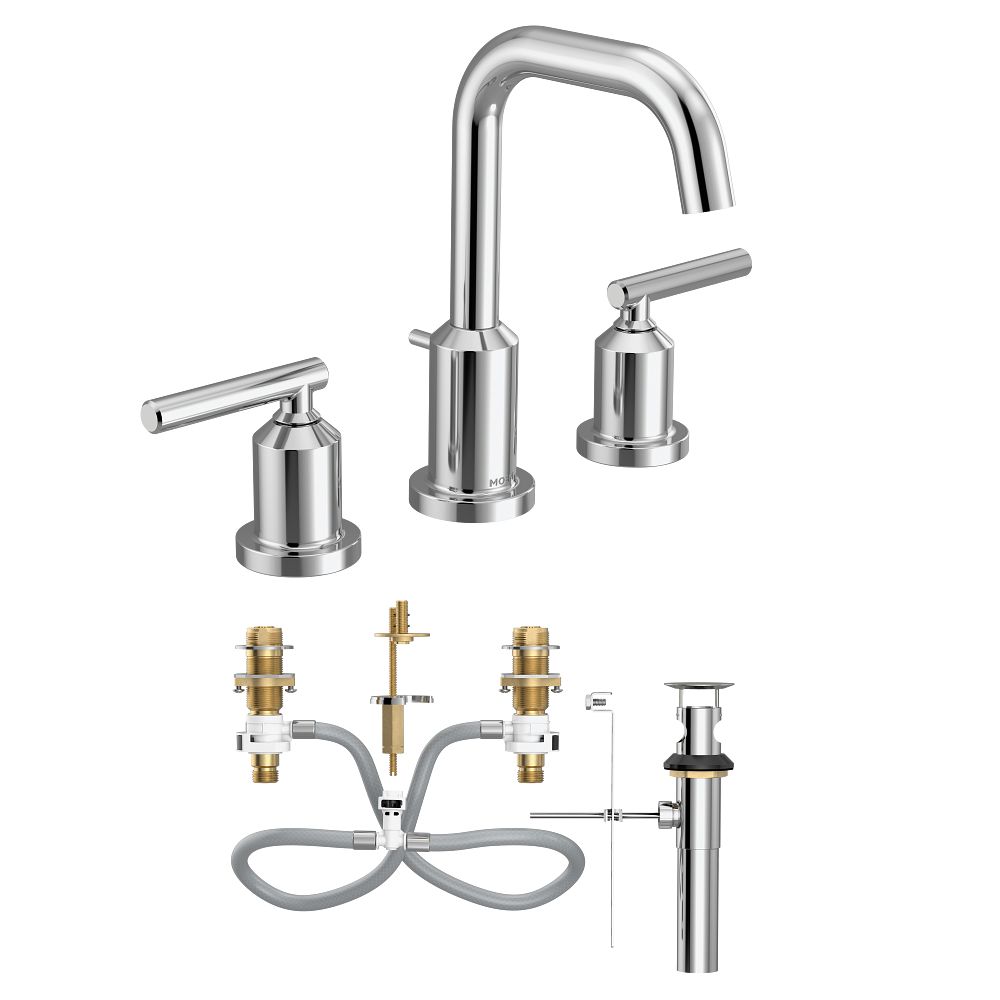 Gibson Two-Handle Widespread Bathroom Sink Faucet