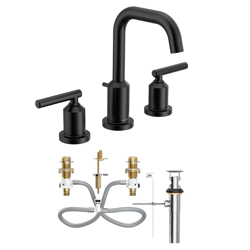 Gibson Two-Handle Widespread Bathroom Sink Faucet